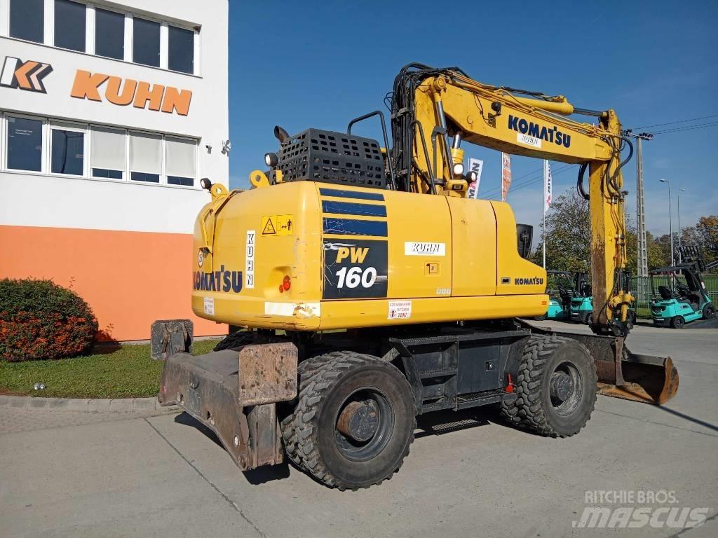 Komatsu PW 160-11 旋轉式挖土機/掘鑿機/挖掘機