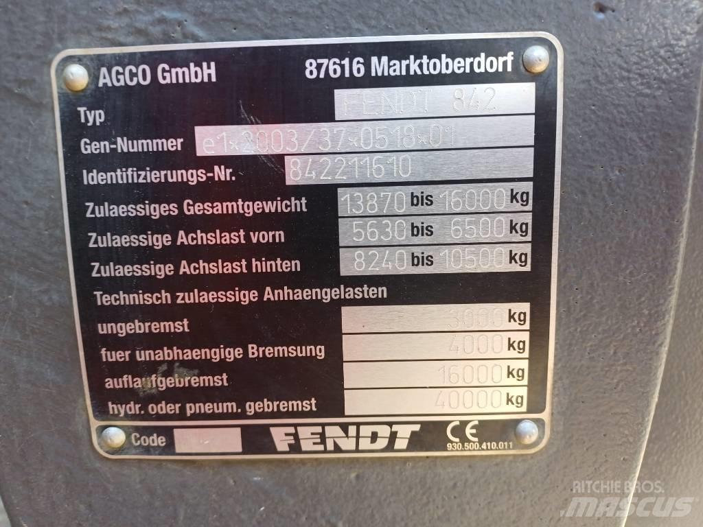 Fendt 828 S4 曳引機