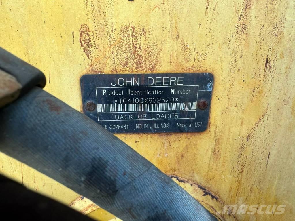 DEERE 410G 反鏟裝載機
