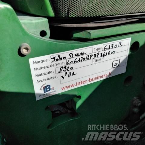 John Deere 6170 R 曳引機