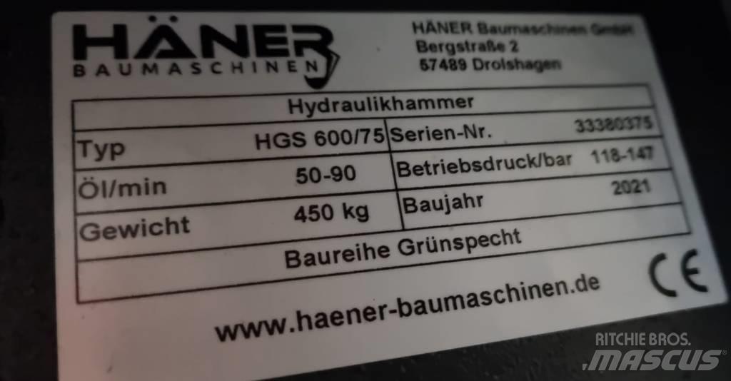 Häner HGS 600/75 鐵鎚/碎石機