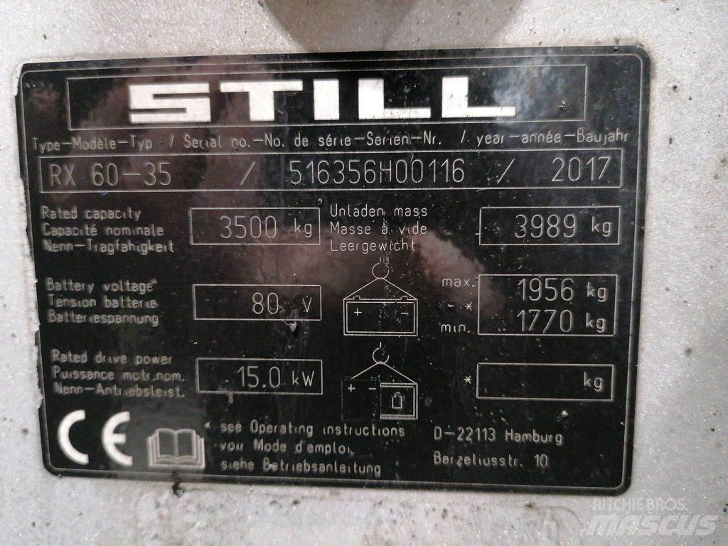 Still RX60-35 電動堆高機