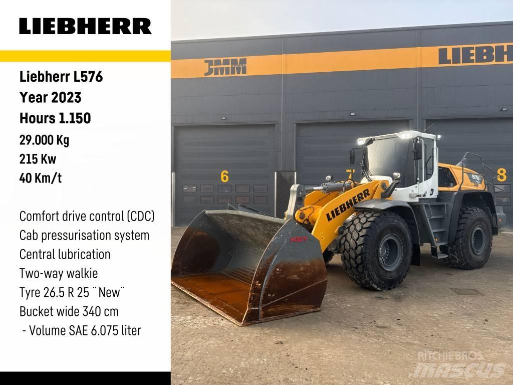 Liebherr L 576 輪胎式裝載機