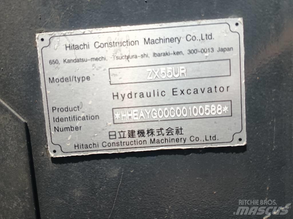 Hitachi 55 小型挖土機/掘鑿機<7t(小型挖掘機)