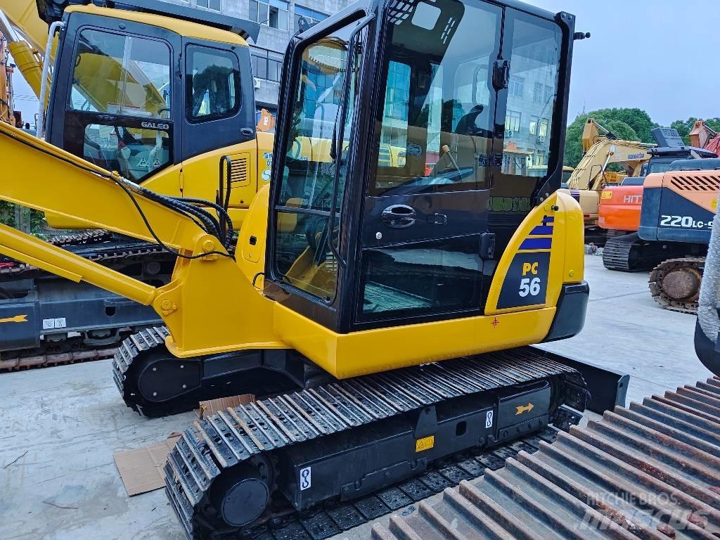 Komatsu PC 56 小型挖土機/掘鑿機<7t(小型挖掘機)