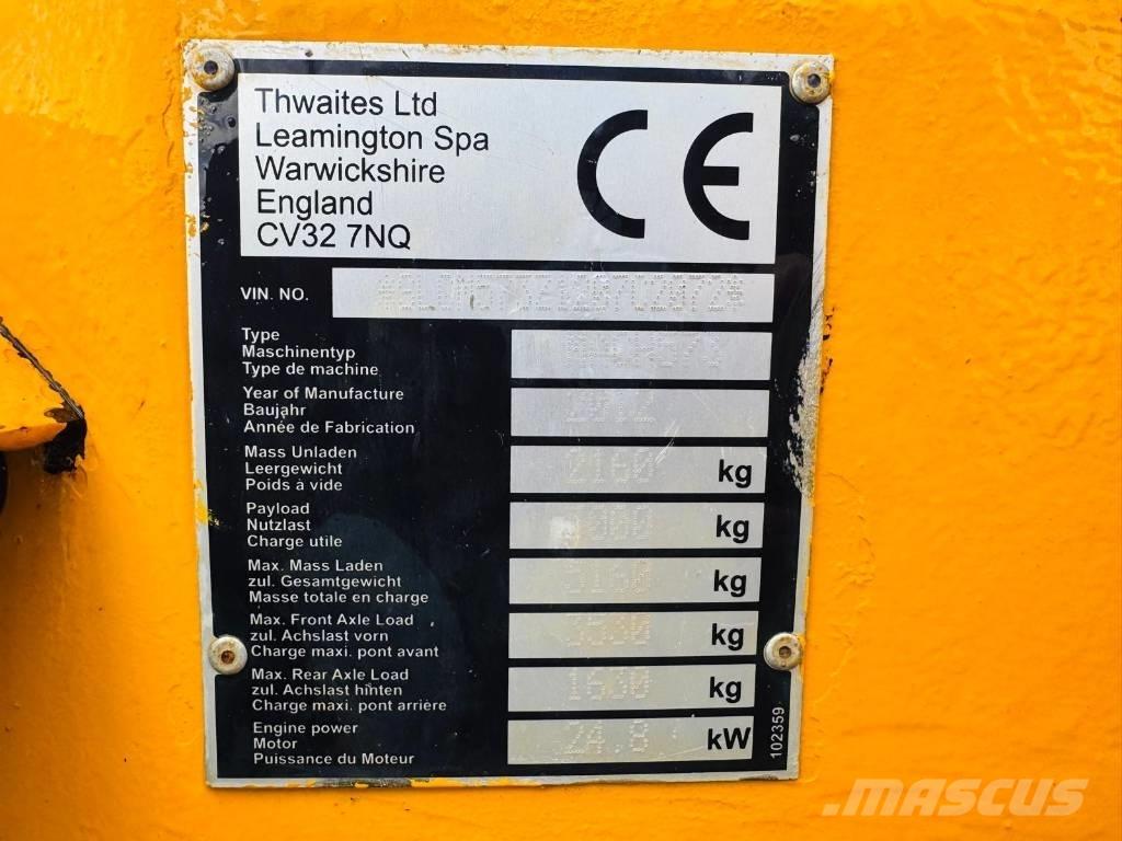 Thwaites MACH 573 側卸礦車