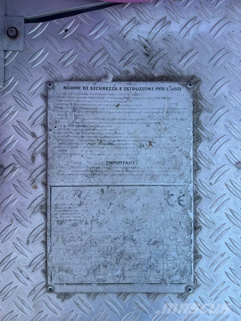 Multitel MX 250 卡車裝載高空作業車