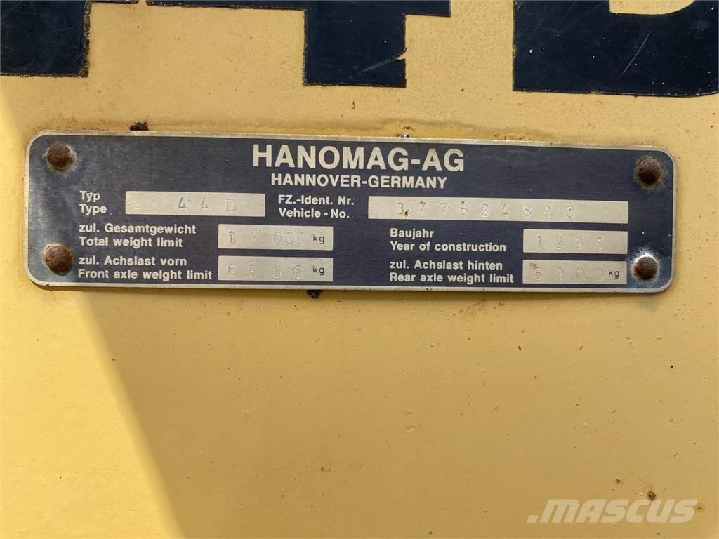 Hanomag 44D 輪胎式裝載機