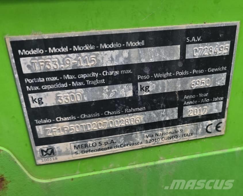 Merlo TF 33.9-115 柴油卡車
