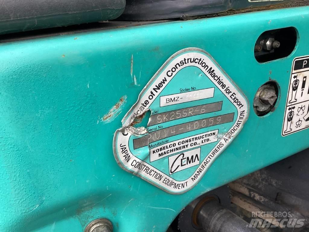 Kobelco SK25SR-6 小型挖土機/掘鑿機<7t(小型挖掘機)