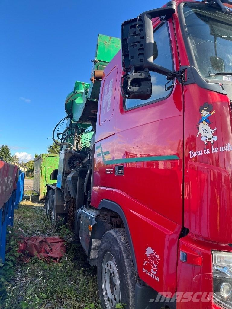 Volvo FH 16 610 木材分離器和切割機