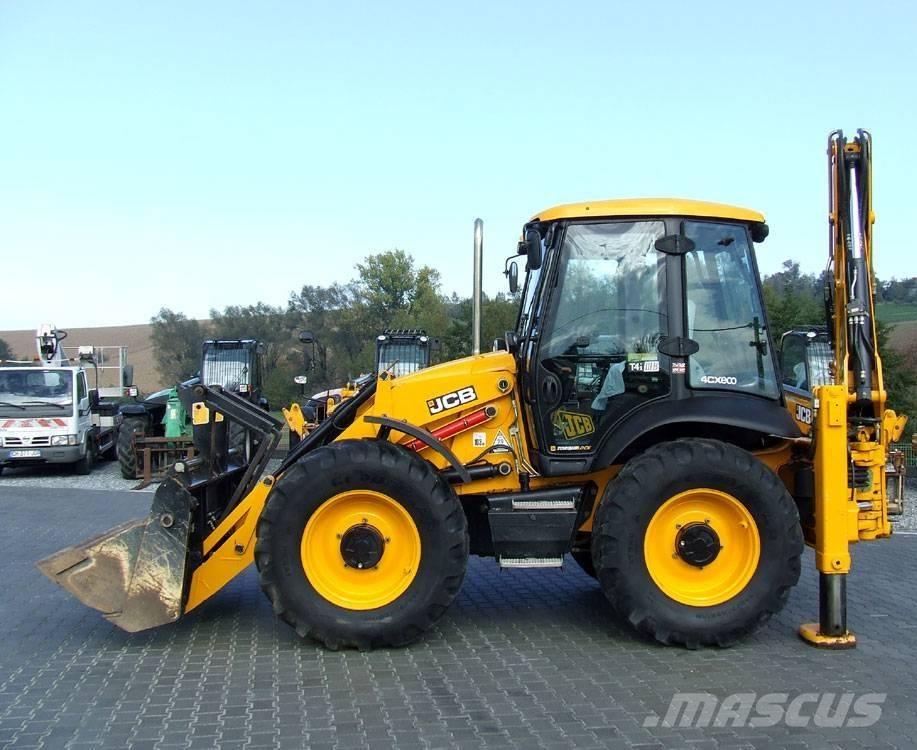 JCB 4cx 反鏟裝載機