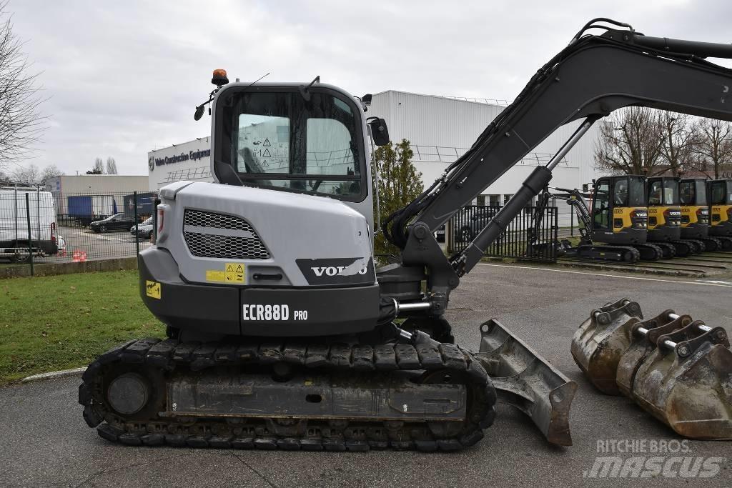 Volvo ECR 88 D 中型挖土機/掘鑿機/挖掘機 7t-12t