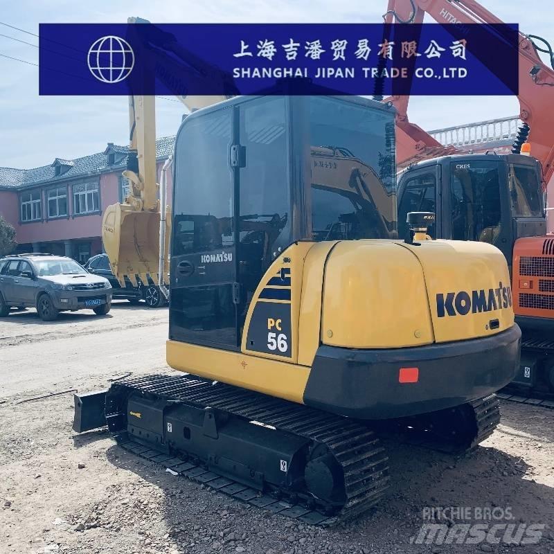 Komatsu PC 56 小型挖土機/掘鑿機<7t(小型挖掘機)