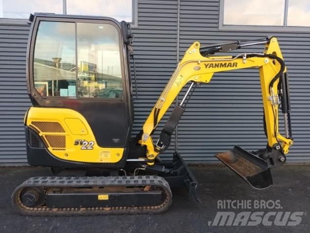 Yanmar sv22 小型挖土機/掘鑿機<7t(小型挖掘機)