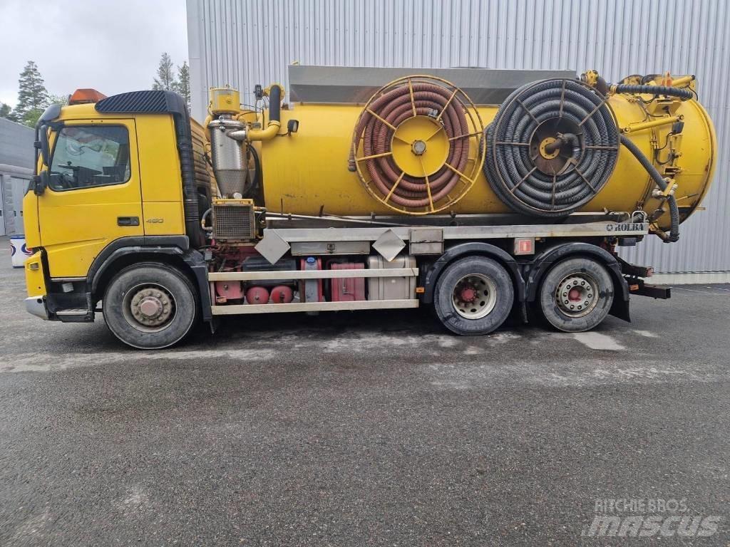 Volvo FM 460 組合/真空油槽車