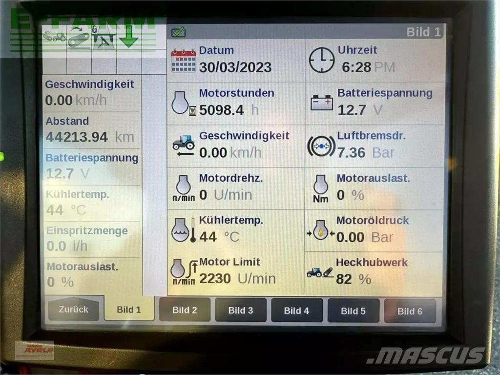 Steyr cvt 6220 曳引機