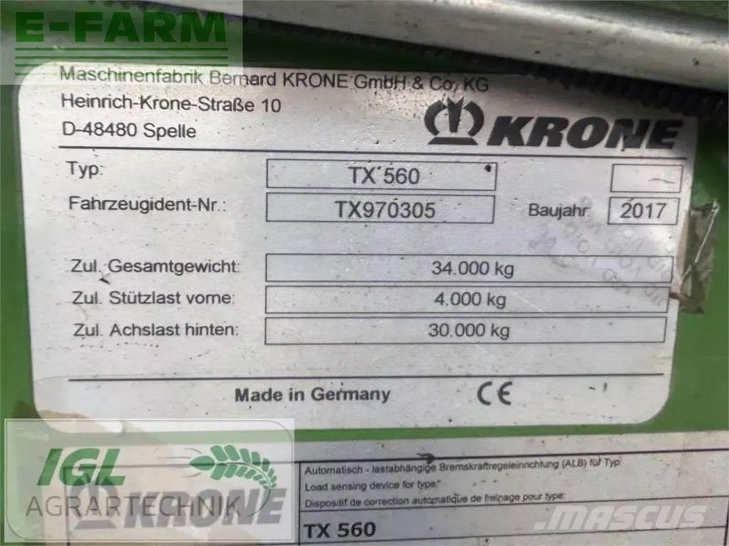 Krone tx 560 運糧車