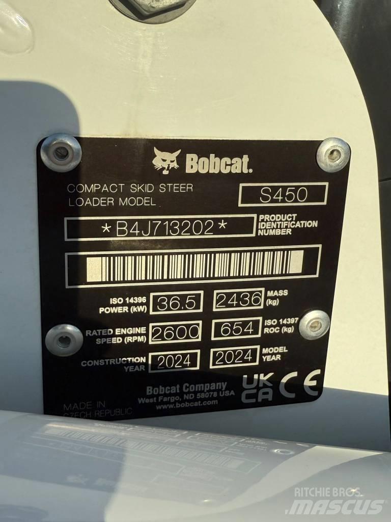 Bobcat S 450 滑移轉向裝載機