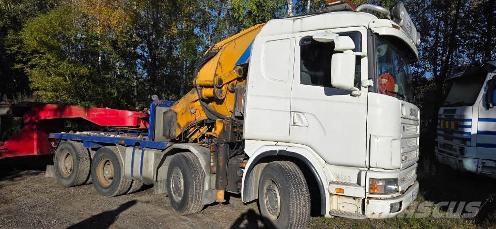 Scania R 144 G 起重機卡車