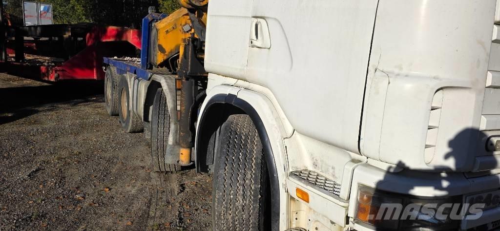 Scania R 144 G 起重機卡車