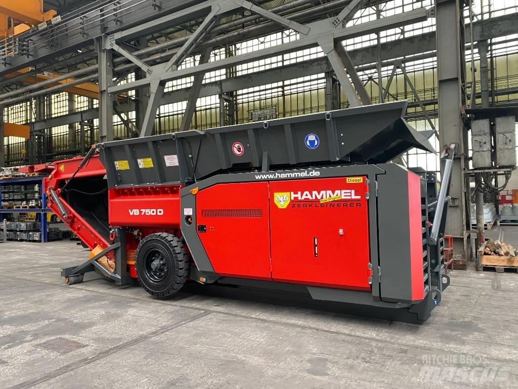 Hammel VB 750 D 廢棄物撕碎機