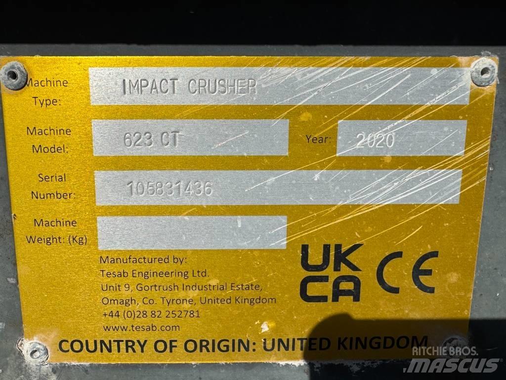 Tesab 623CT 移動式壓碎機