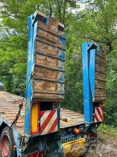 Nicolas B4037D 平台/側卸半拖車