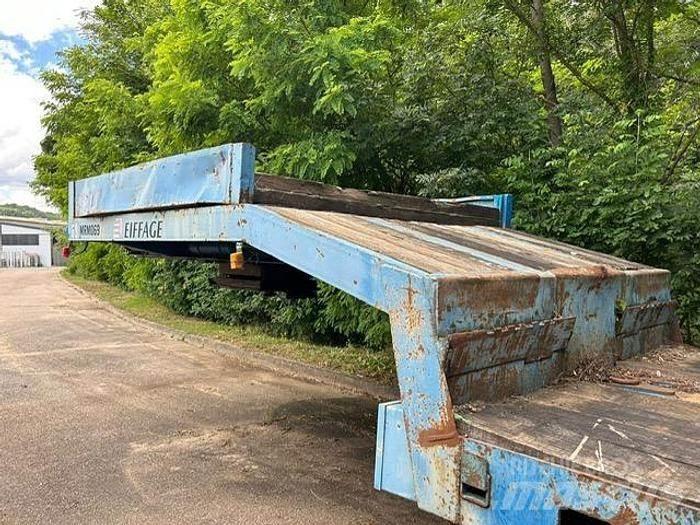 Nicolas B4037D 平台/側卸半拖車