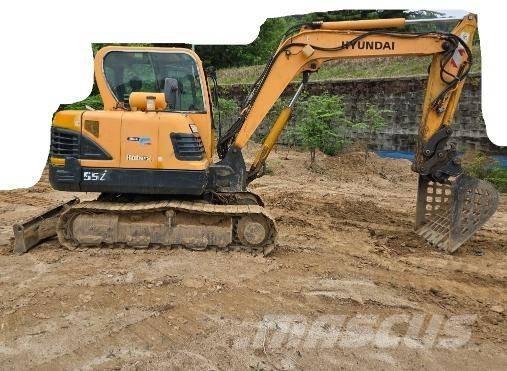 Hyundai Robex 55 小型挖土機/掘鑿機<7t(小型挖掘機)