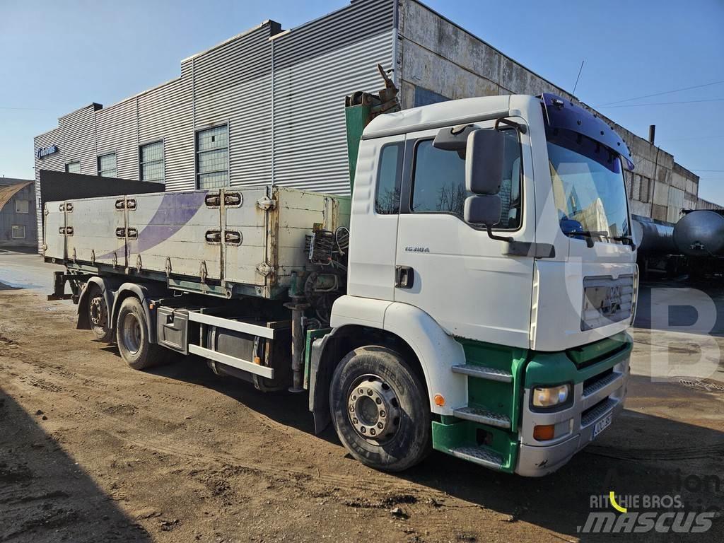 MAN TGA26.310 平板式/側卸式卡車