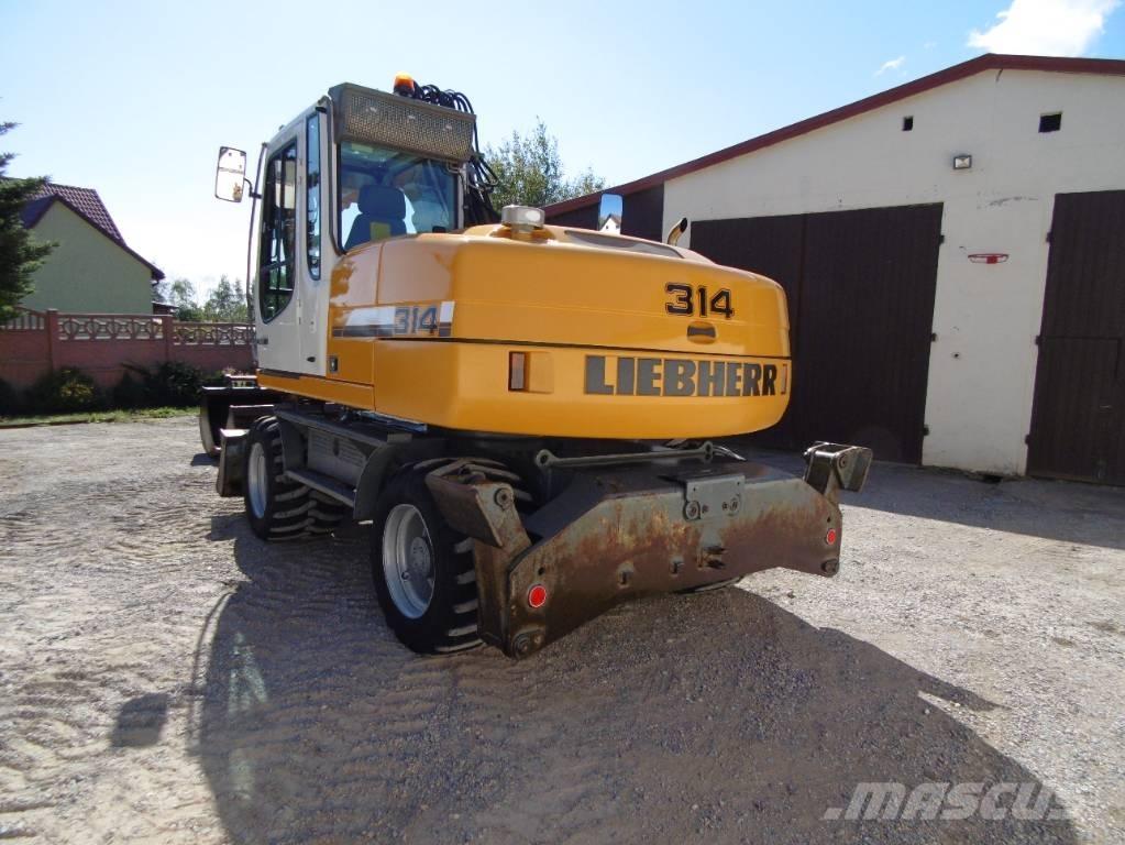 Liebherr A314 旋轉式挖土機/掘鑿機/挖掘機