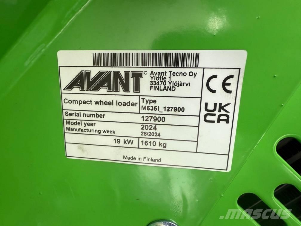 Avant 635 多功能裝載機