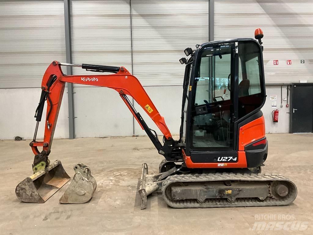 Kubota U 27-4 小型挖土機/掘鑿機<7t(小型挖掘機)