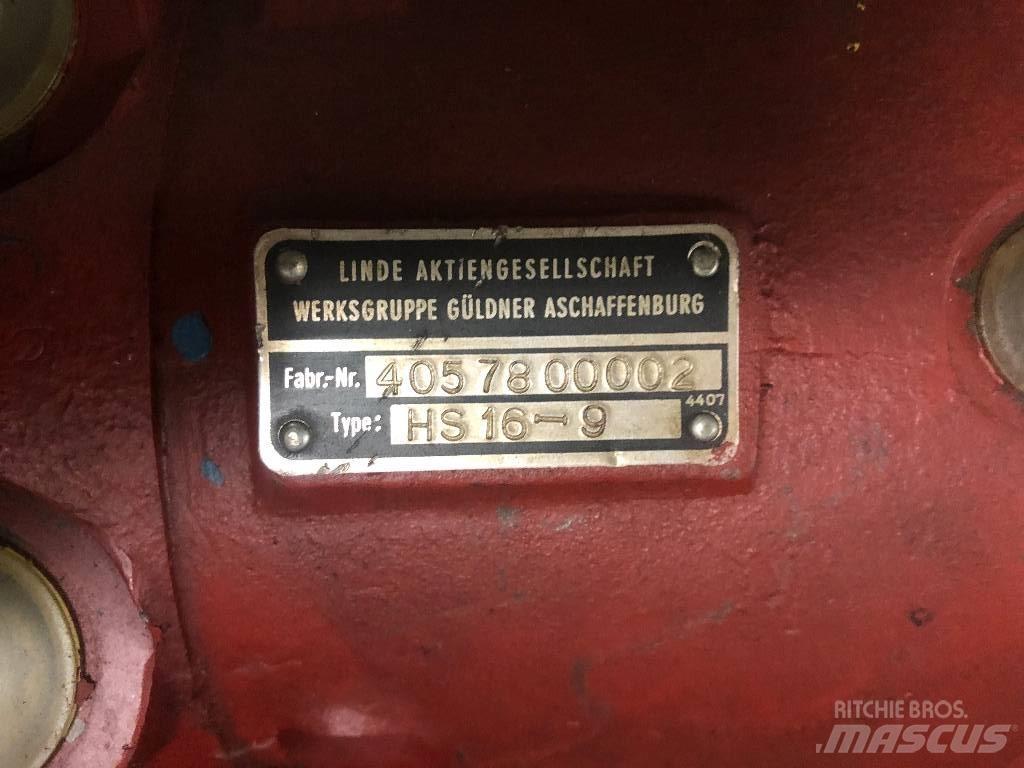 Linde HS16-9 其他組件
