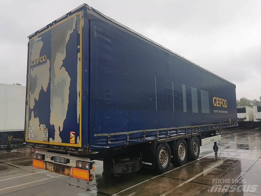 Krone SD 篷布半拖車