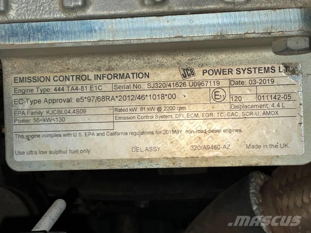 JCB JS 145 LC 履帶式 挖土機/掘鑿機/挖掘機