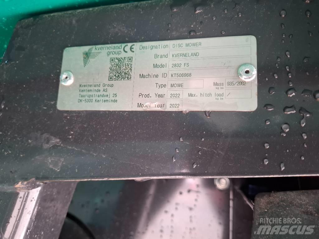 Kverneland 2832FS 割草劑