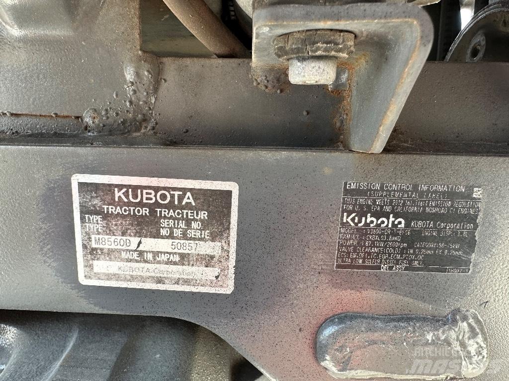Kubota M8560 曳引機