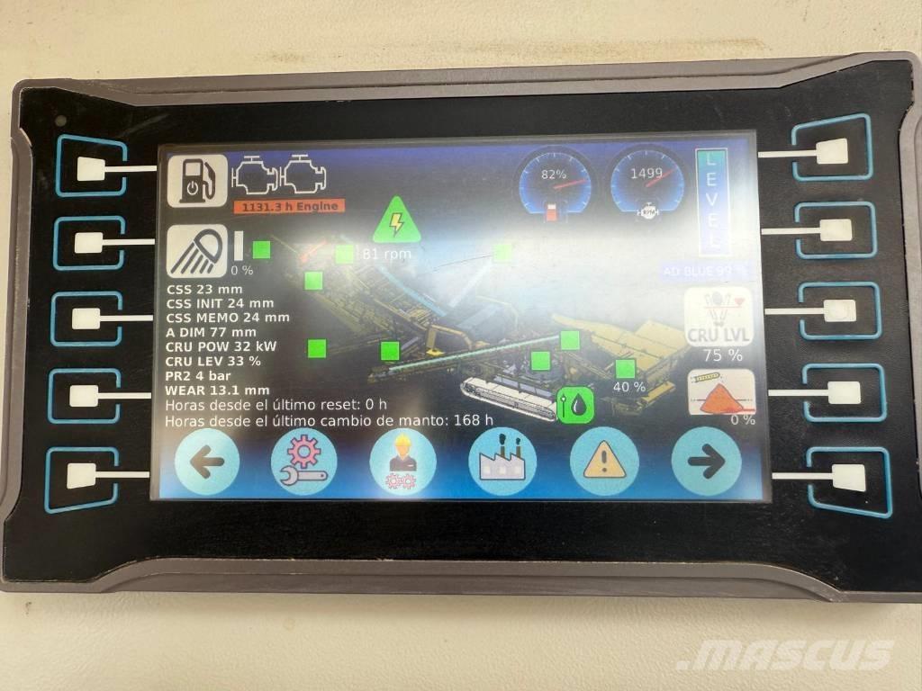 Keestrack H6e 移動式壓碎機