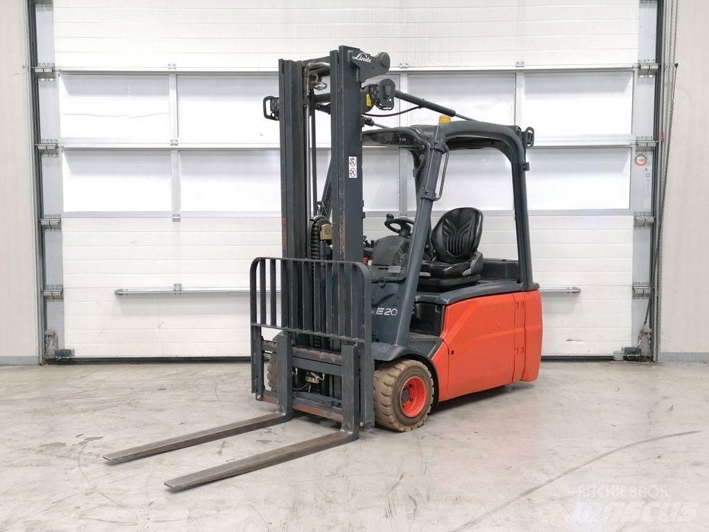 Linde E20L-01 電動堆高機
