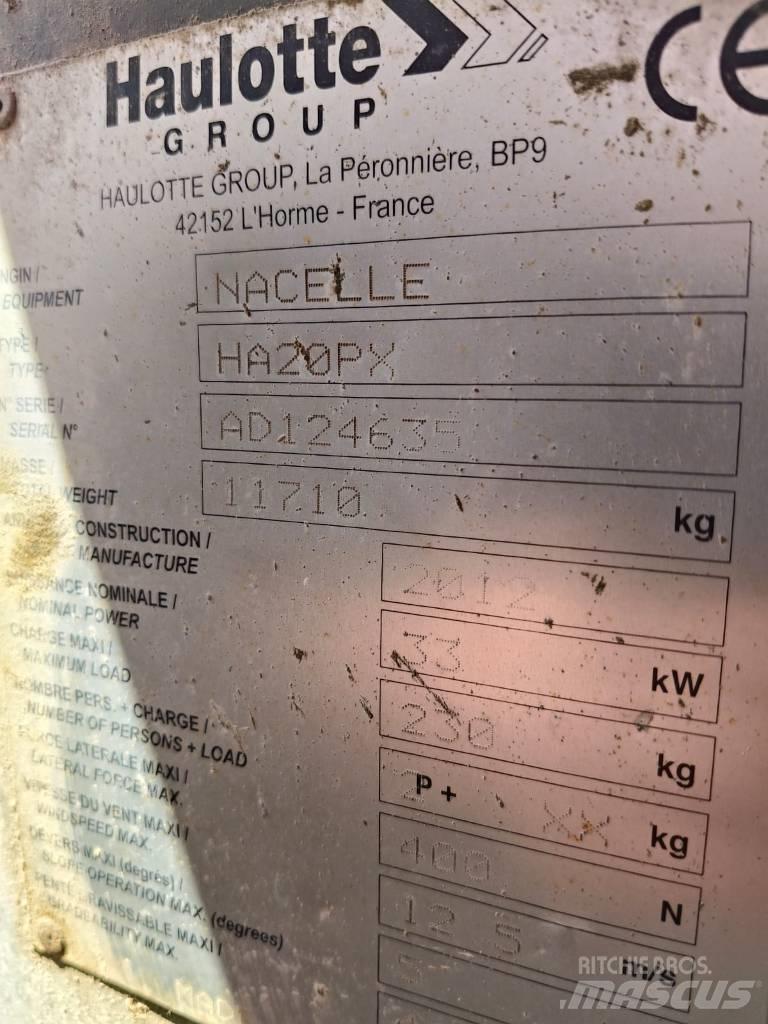 Haulotte HA 20 PX 曲臂高空作業車