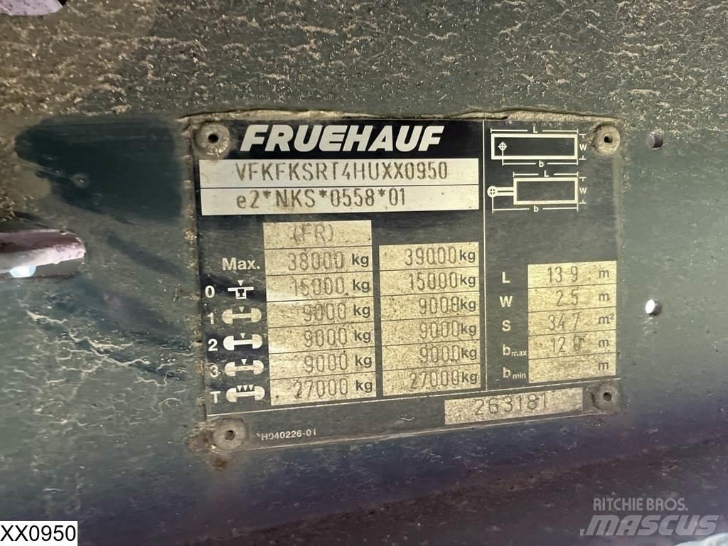 Fruehauf Tautliner 篷布半拖車