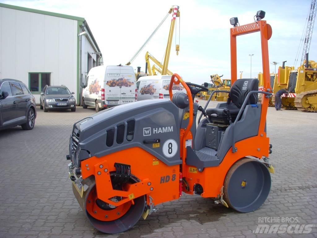 Hamm HD 8 VV 雙輪滾壓機