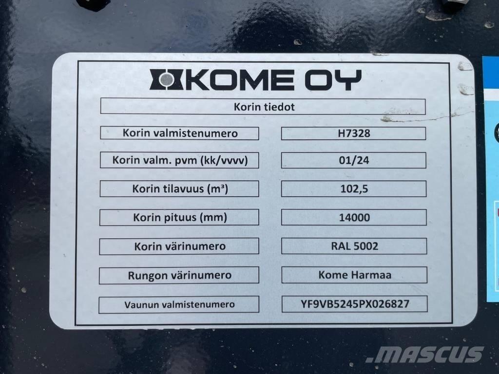 Kome BMPV-5i 碎木拖車