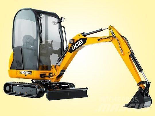 JCB 8018 CTS 小型挖土機/掘鑿機<7t(小型挖掘機)