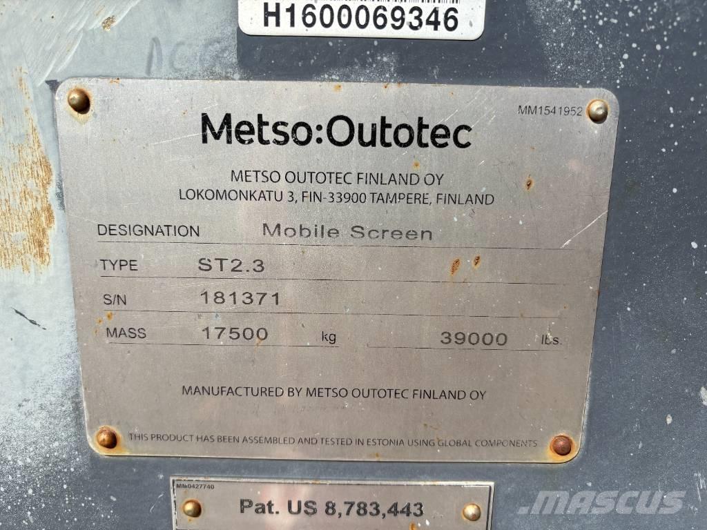 Metso ST2.3 篩分機
