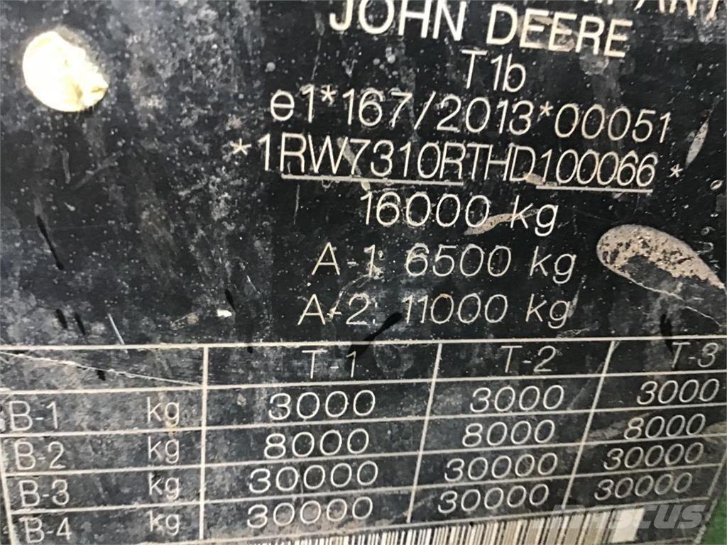 John Deere 7310R 曳引機