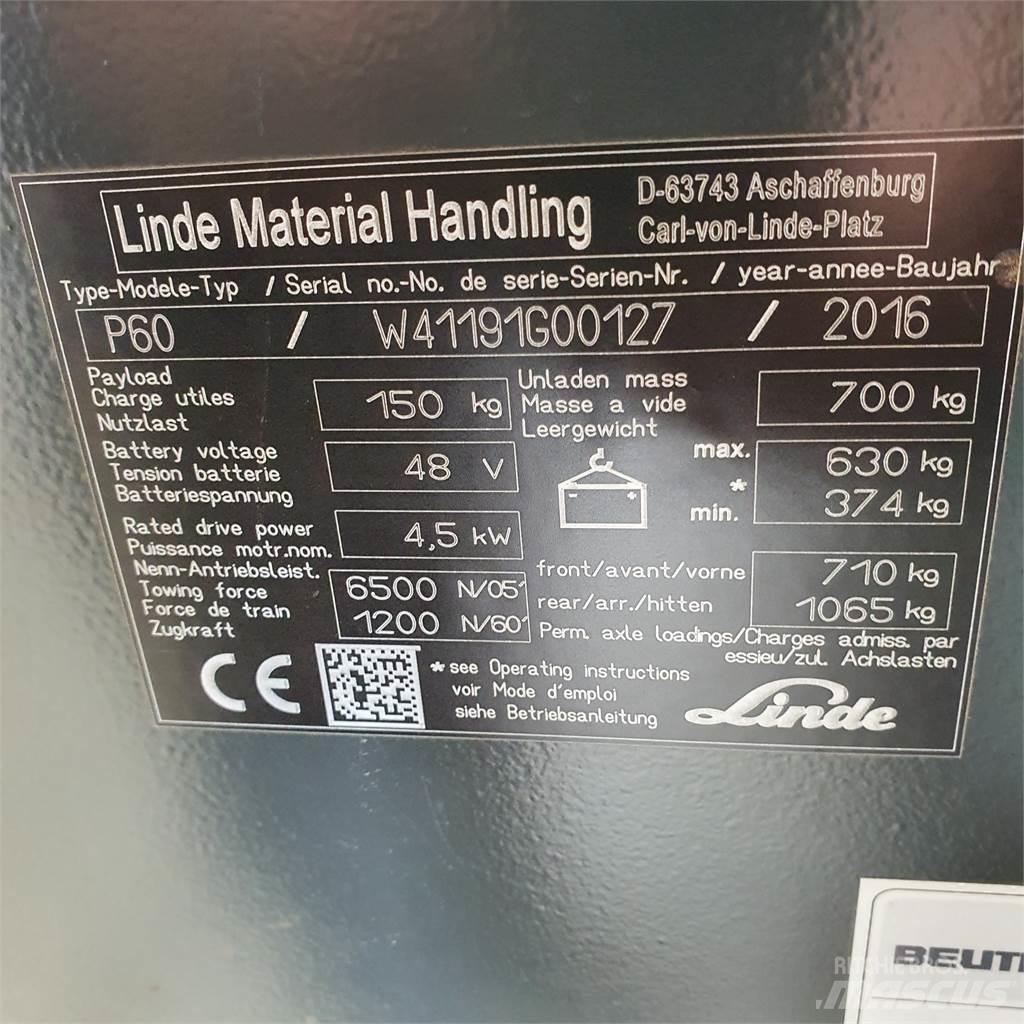 Linde P60 牽引車