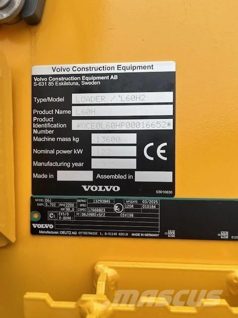 Volvo L 60 H 輪胎式裝載機